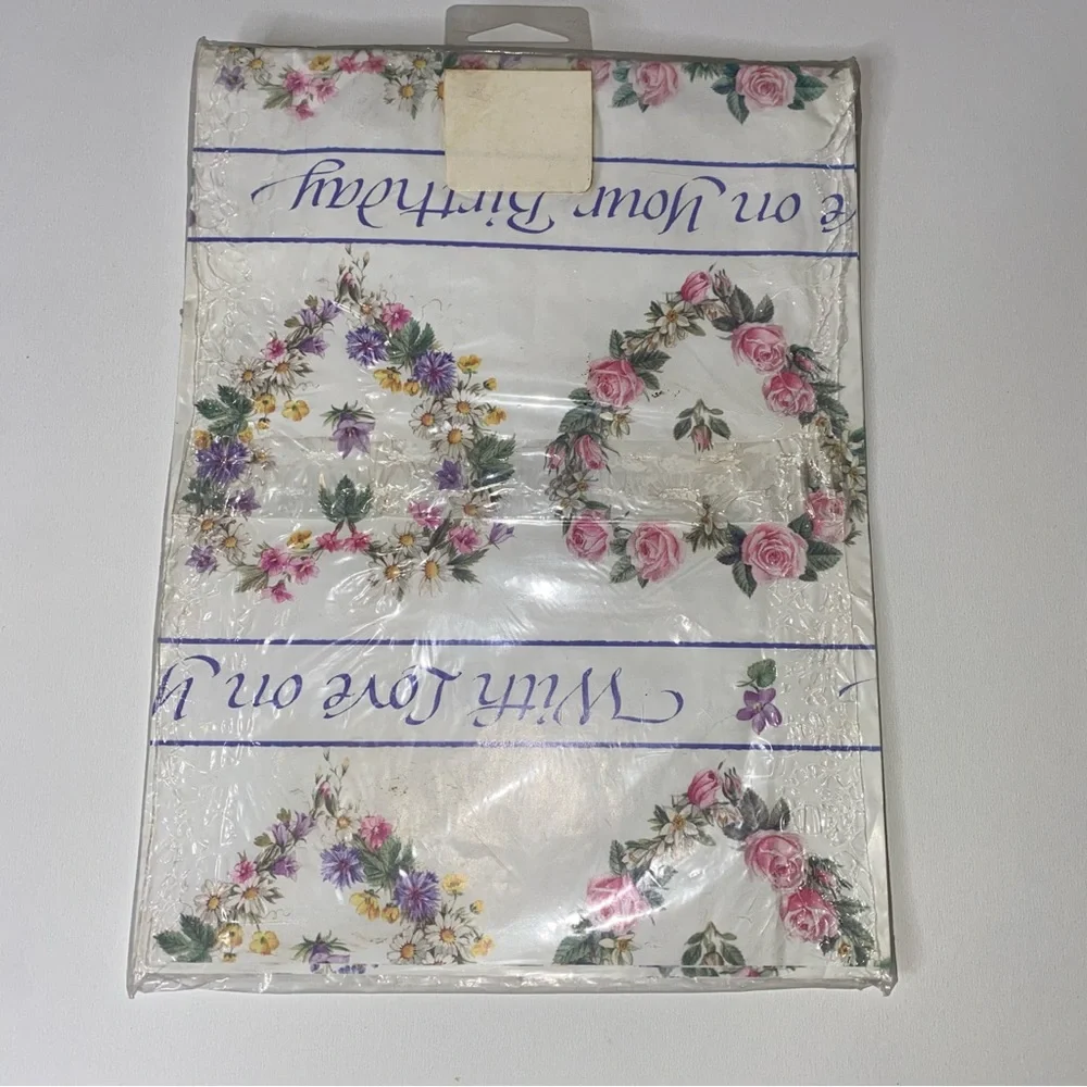 NWT Vintage American Greetings Gift Wrap Bridal Birthday Wedding Bundle of 7